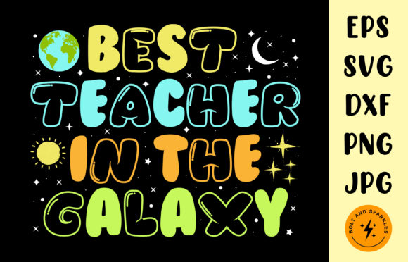 Best Teacher in the Galaxy SVG: A Stitch-Test Review