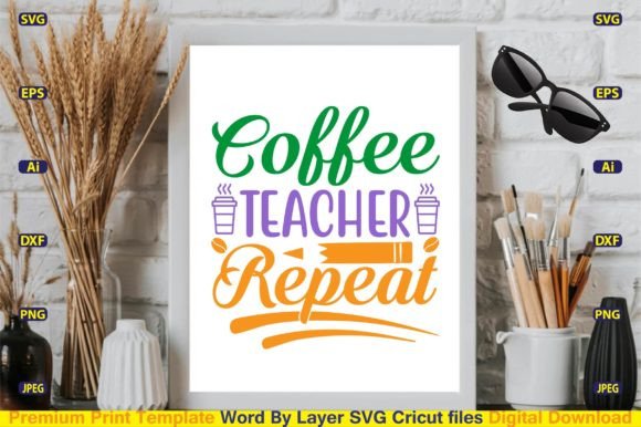 Coffee Teacher Repeat: An Embroidery Design Review