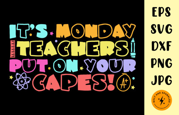 It's Monday Teachers SVG: An Embroidery Review