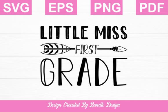Little Miss First Grade SVG T-shirt Review