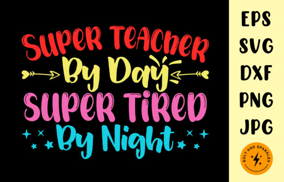 Super Teacher Super Tired SVG: An Embroidery Review